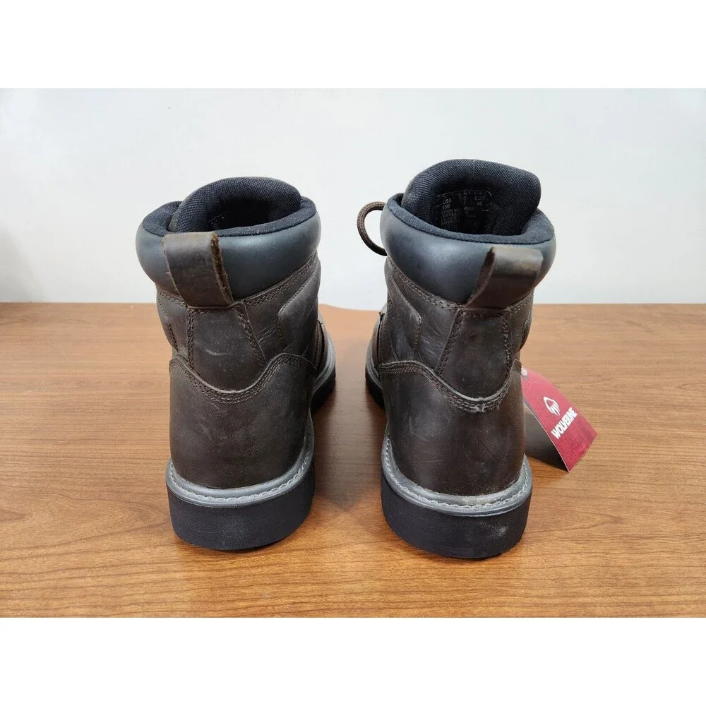 Wolverine Floorhand Men's Steel Toe Work Boots Brown W10633 Size 13M EH NWT